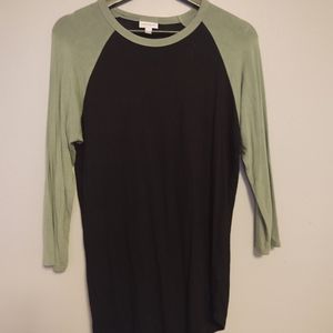 LuLaRoe baseball tee